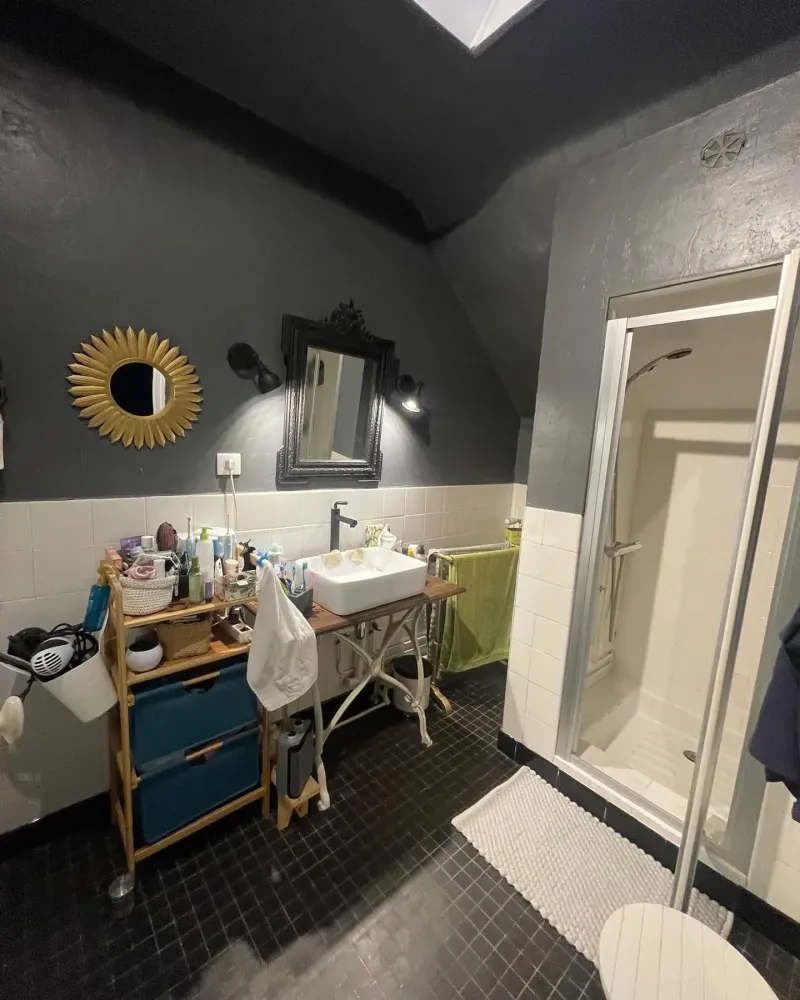 salle de bain en rénovation