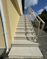 Escalier après